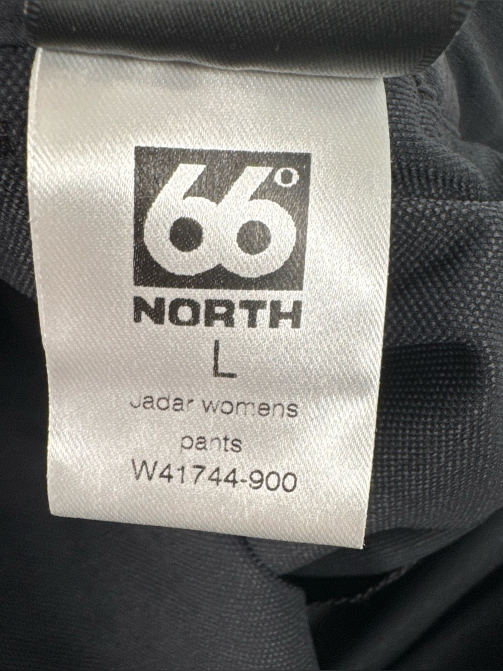 66° North Jadar Trekking Pants Women’s L Black Stretch Hiking Detachable Pants - Picture 12 of 13
